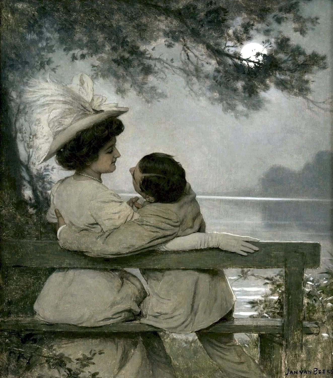 Corteggiameno al chiaro di luna